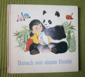 besuch von einem panda